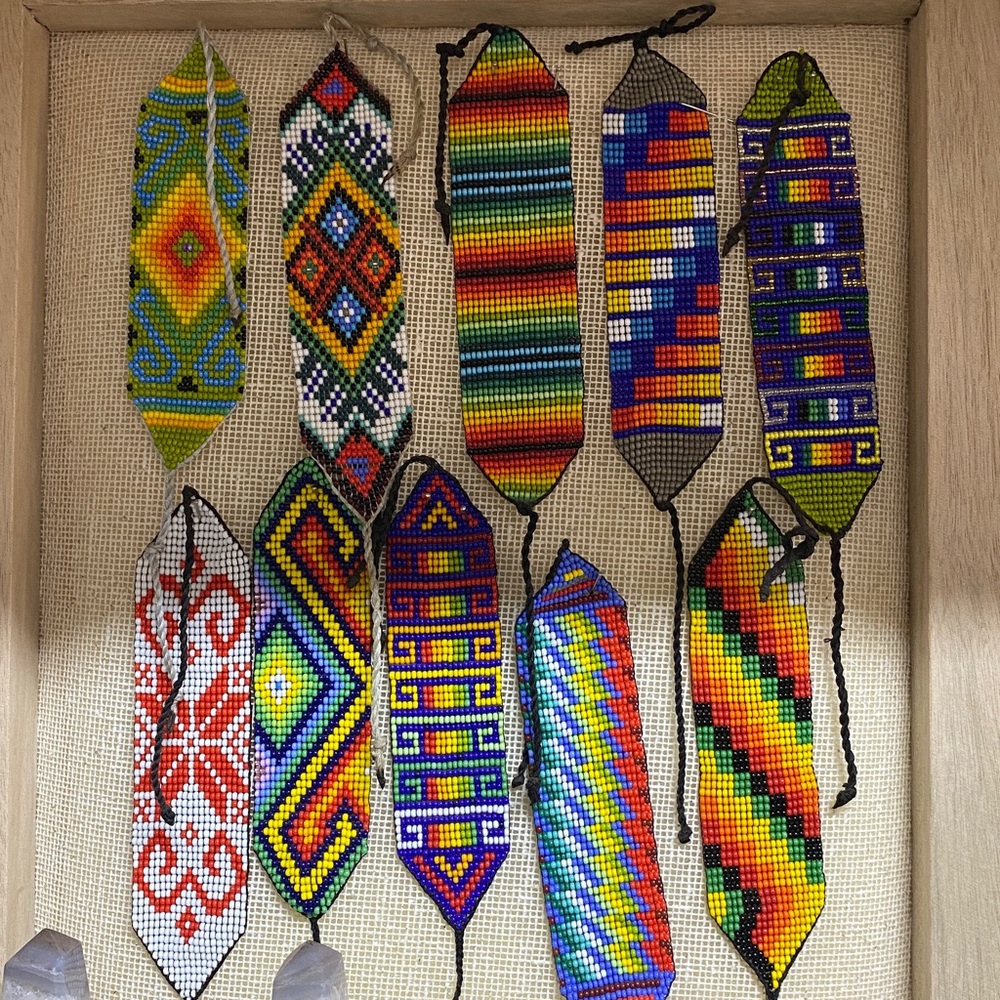 Colorful Beaded Bracelets Set